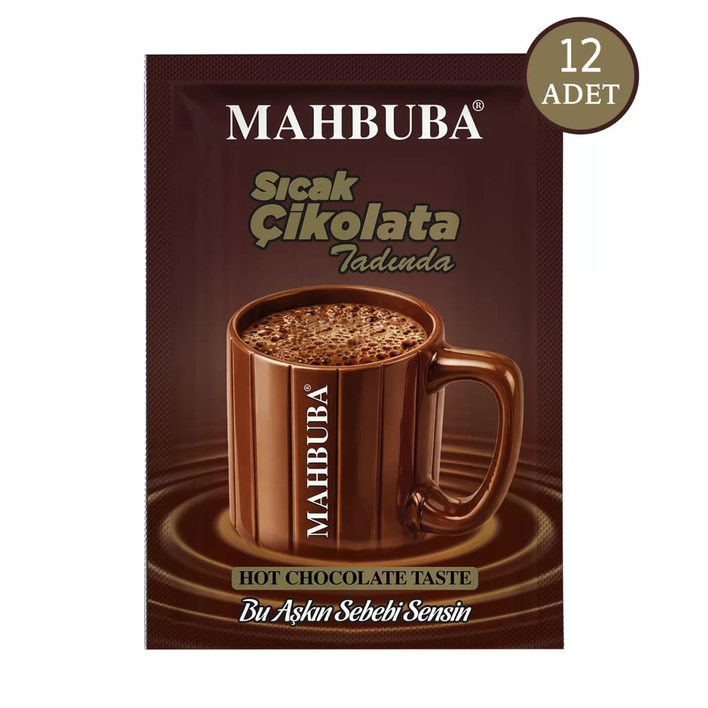 Mahbuba Sıcak Çikolata Mutlu Hisset 12x20 gr-1 Mahbuba Sıcak Çikolata Mutlu Hisset 12x20 gr - Görsel 1